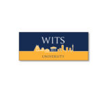 Wits Skyline Sticker Blue 120x49mm