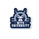 Wits Kudu Est.1922 Sticker 100x98mm