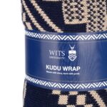 Wits Kudu Knit Wrap Scarf Navy - Image 4