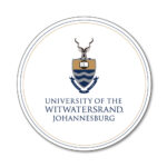 Wits Waters Licence Disk Sticker White 90mm