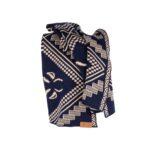 Wits Kudu Knit Wrap Scarf Navy - Image 3