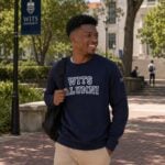 Wits Alumni Bold Sweater Navy - Image 2