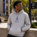 Wits Basic Hoody Grey Melange - Image 2