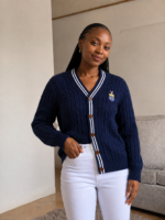 Wits College Cardigan Navy - Image 2