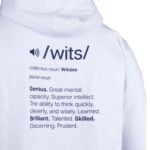 Wits Welcoming Hoody White - Image 4