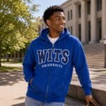 Wits Zip Thru Hoody Blue - Image 2