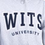 Wits Zip Thru Hoody Grey Melange - Image 3