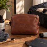 Wits Patrick Toiletry Bag Tobacco - Image 2