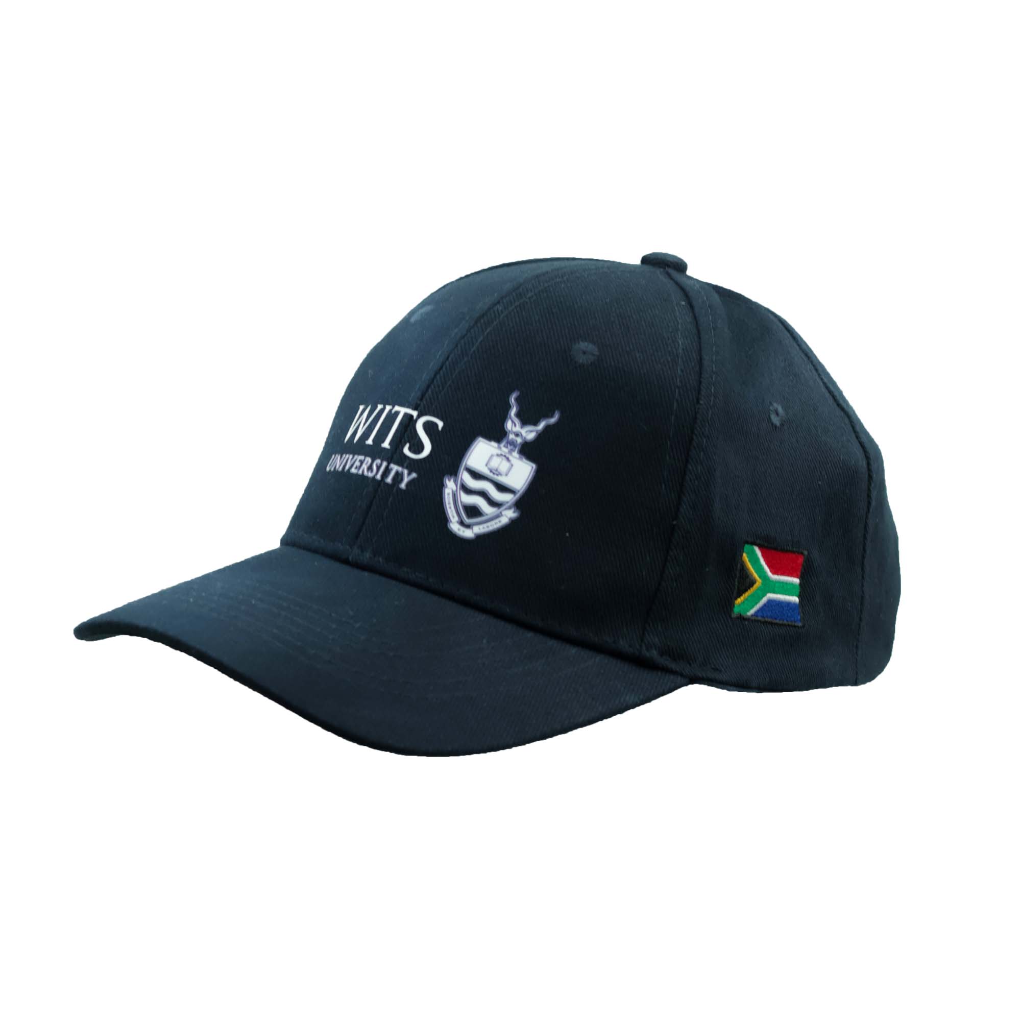 d2b43665-503c-4e2d-b6d5-1eb13b0920ca.jpg Wits Basic 6Panel SA Cap Navy - Image 1