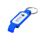Wits Moonshine Bottle Opener Keyring Blue