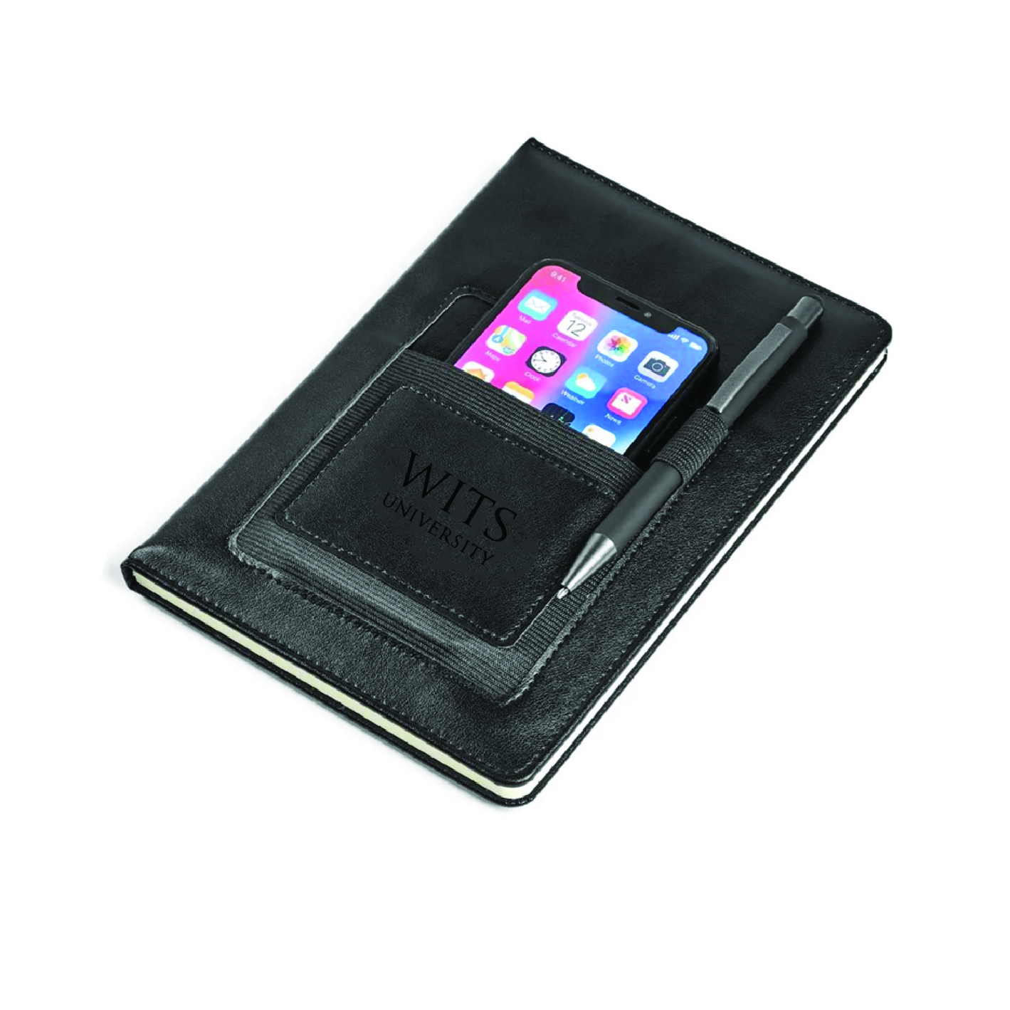 f387abe3-0bb6-4c6e-aeb7-3ed840904a03.jpg Wits Sage Notebook Black - Image 1