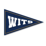 Wits Penant Flag Sticker 80x53mm
